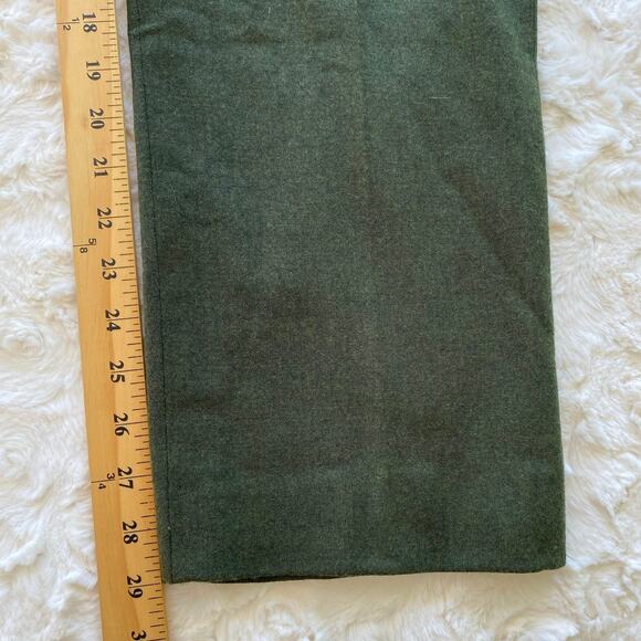 Vintage Etcetera Women's Wool Blend Dress Pants Size 12 Straight Leg Trousers - Picture 11 of 11